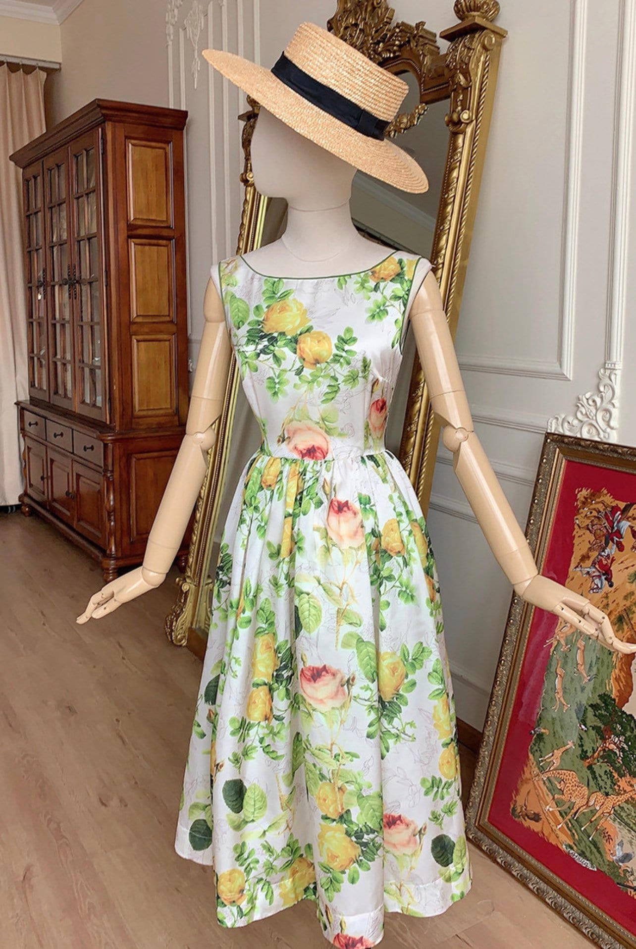 Mr. Water New York Summer Secret Garden Dress. Flower Mr. Water New York Summer Secret Garden Dress. Flower