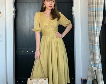 retro outfit dress