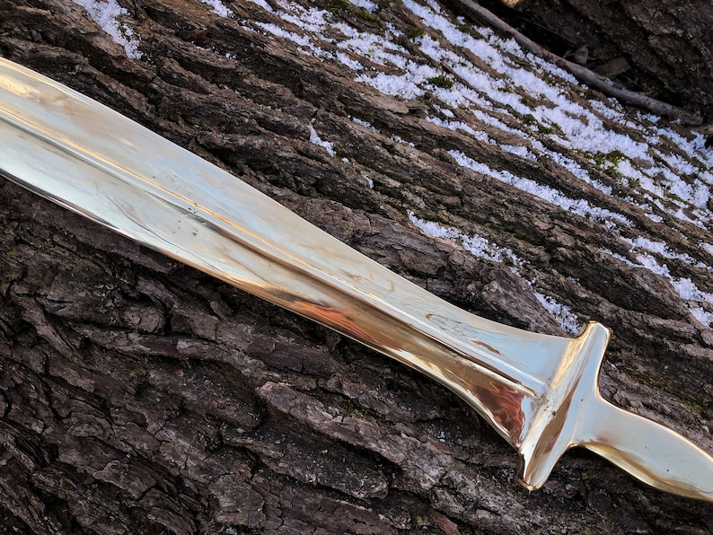 Xiphos Ancient Greek Sword Replica Bronze Xiphos Greek Bronze Etsy