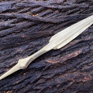 Lorestan Bronze Speer - Antike Lorestan Speerspitze Replik - Luristan Petioled Bronze Spear - Bronze Speerspitze Reproduktion