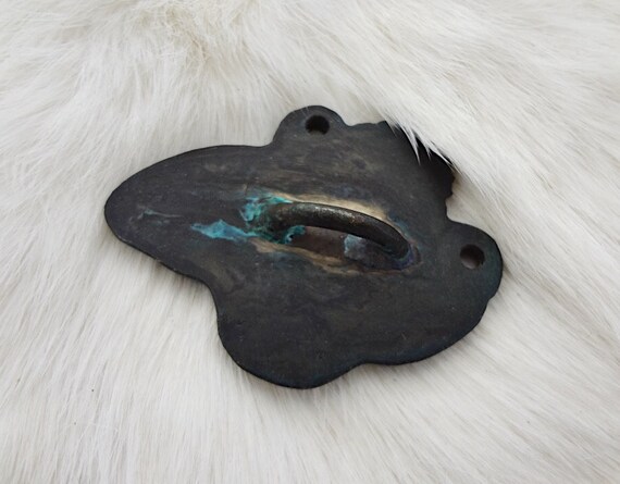 Scythian Bronze Badge Viking Bronze Ancient Badge Viking Bronze Badge Moose Badge Ancient Badge Replica Moose Head Bronze Badge