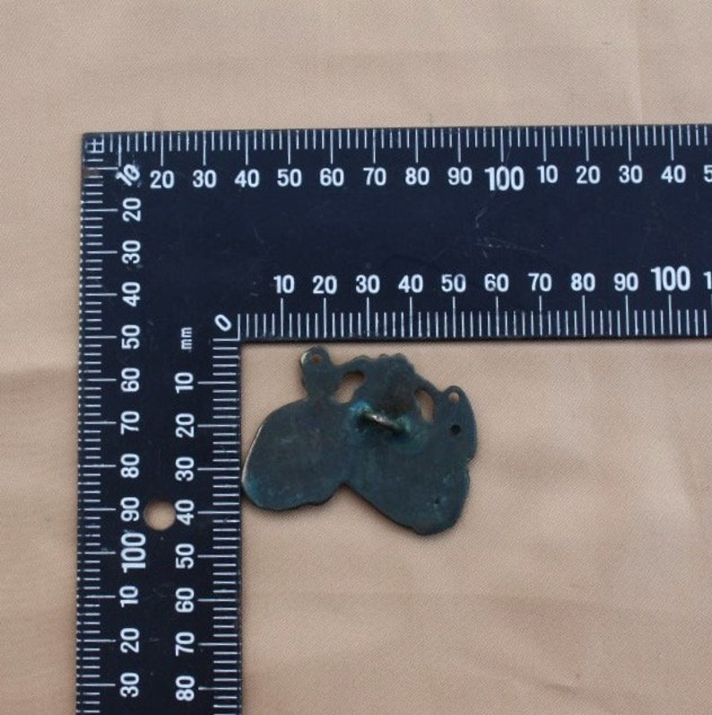 Scythian Bronze Badge Viking Bronze Ancient Badge Viking Bronze Badge Moose Badge Ancient Badge Replica Moose Head Bronze Badge