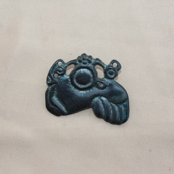 Scythian Bronze Badge Viking Bronze Ancient Badge Viking Bronze Badge Moose Badge Ancient Badge Replica Moose Head Bronze Badge