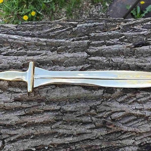 Xiphos Ancient Greek Sword Replica Bronze Xiphos Greek Bronze Sword Ancient Greek Weapon Bronze Xiphos Replica image 6