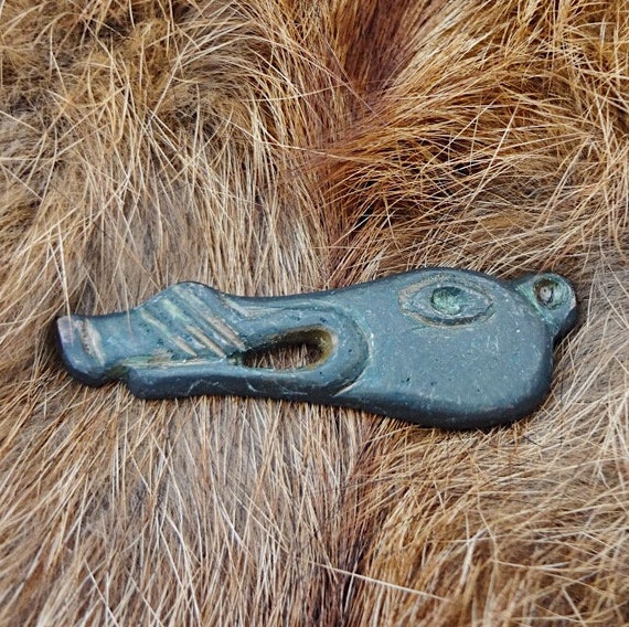 Scythian Bronze Badge Viking Bronze Ancient Badge Viking Bronze Badge Moose Badge Ancient Badge Replica Moose Head Bronze Badge