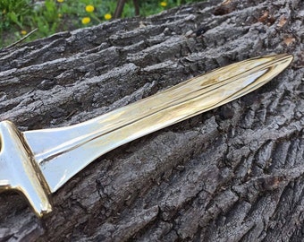 古い剣 古代ギリシャのクシフォスの剣のレプリカ ブロンズ クシフォスの