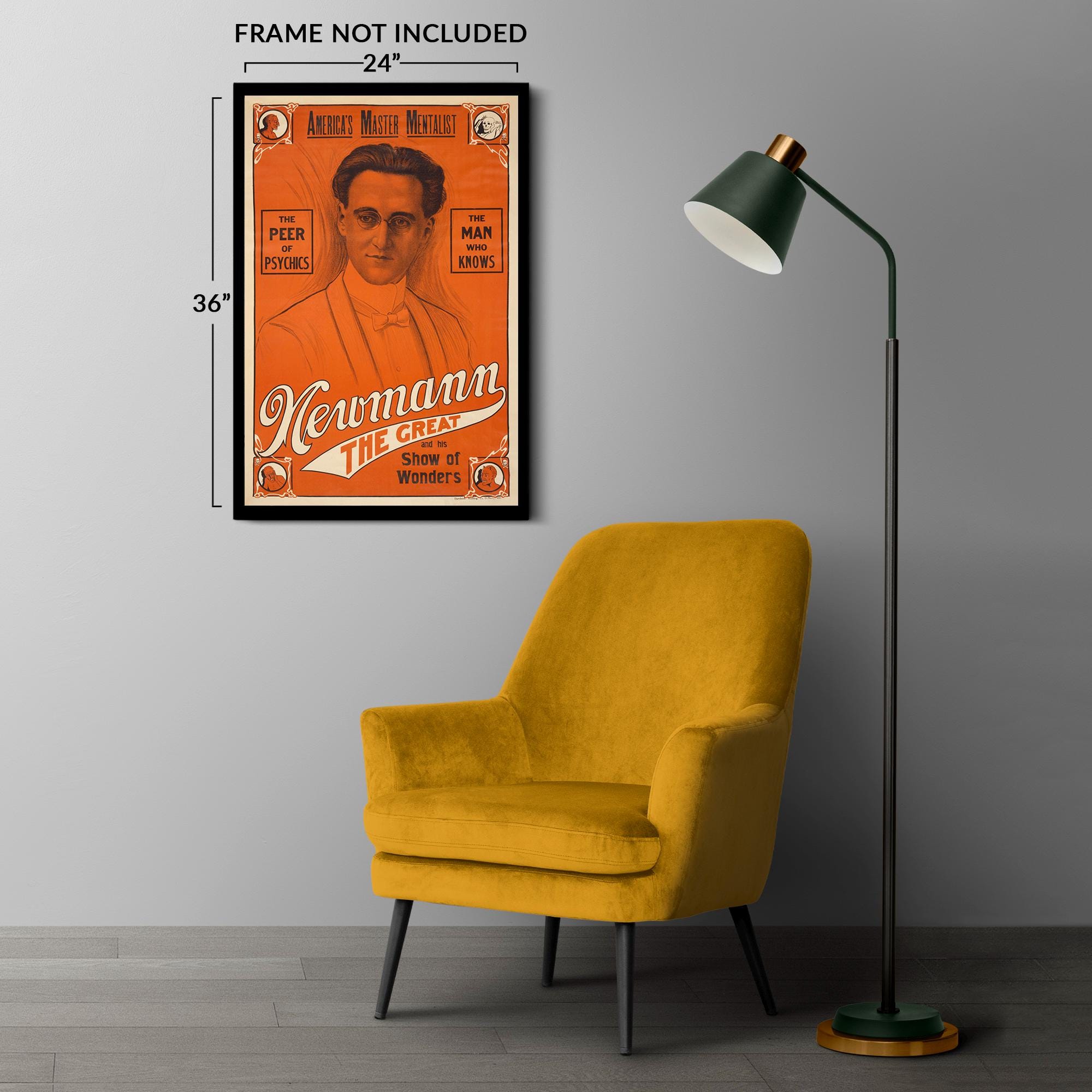 1900 Newmann the Great Magician Poster | Show of Wonders