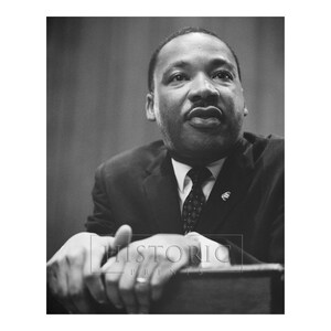 1964 Martin Luther King Jr Photo Print - Doctor Martin Luther King Poster Print - Vintage MLK Poster Wall Art