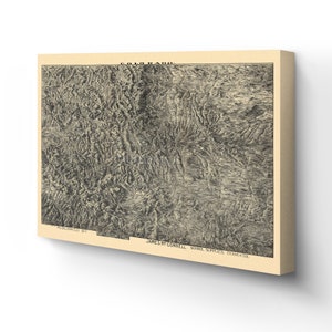 1894 Colorado Map Canvas Art - Canvas Wrap Vintage Colorado Map - Restored Colorado - History Map of Colorado State Wall Art Poster