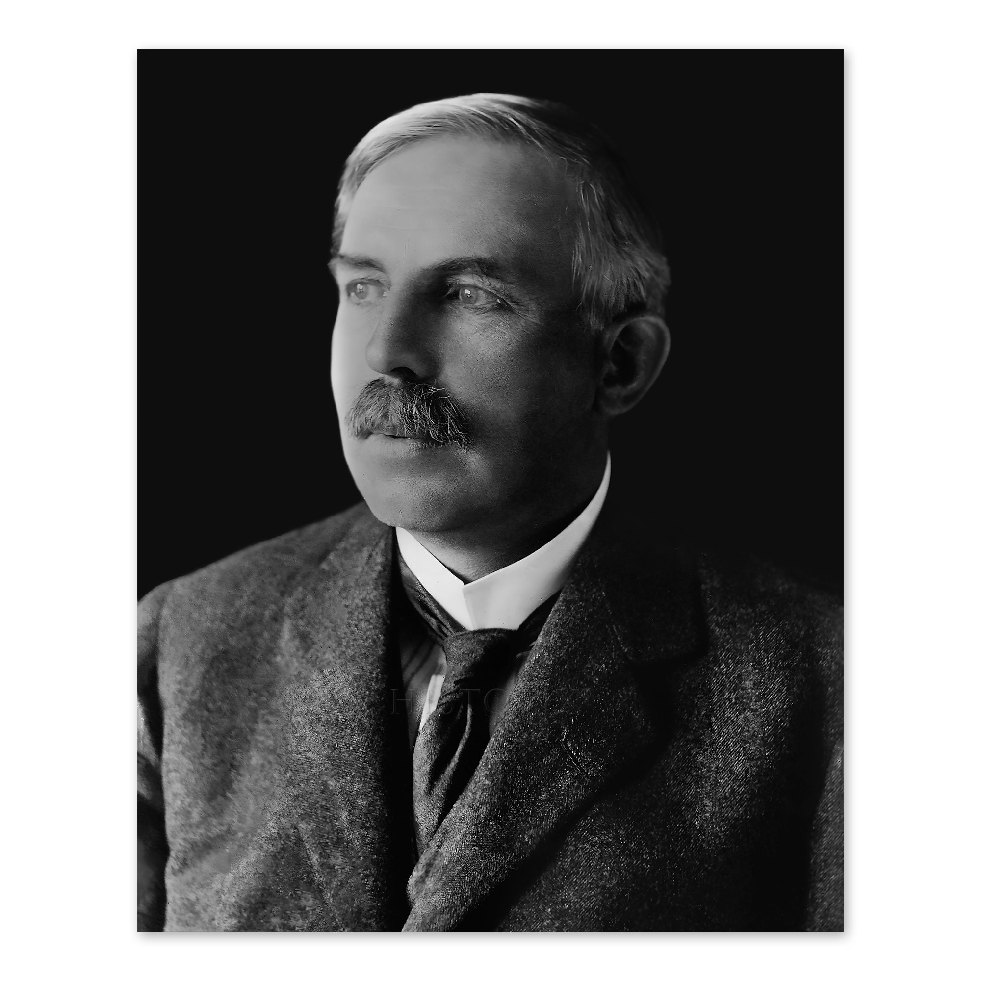 1900 Sir Ernest Rutherford Photo Print - Vintage Photo of Nobel Prize ...