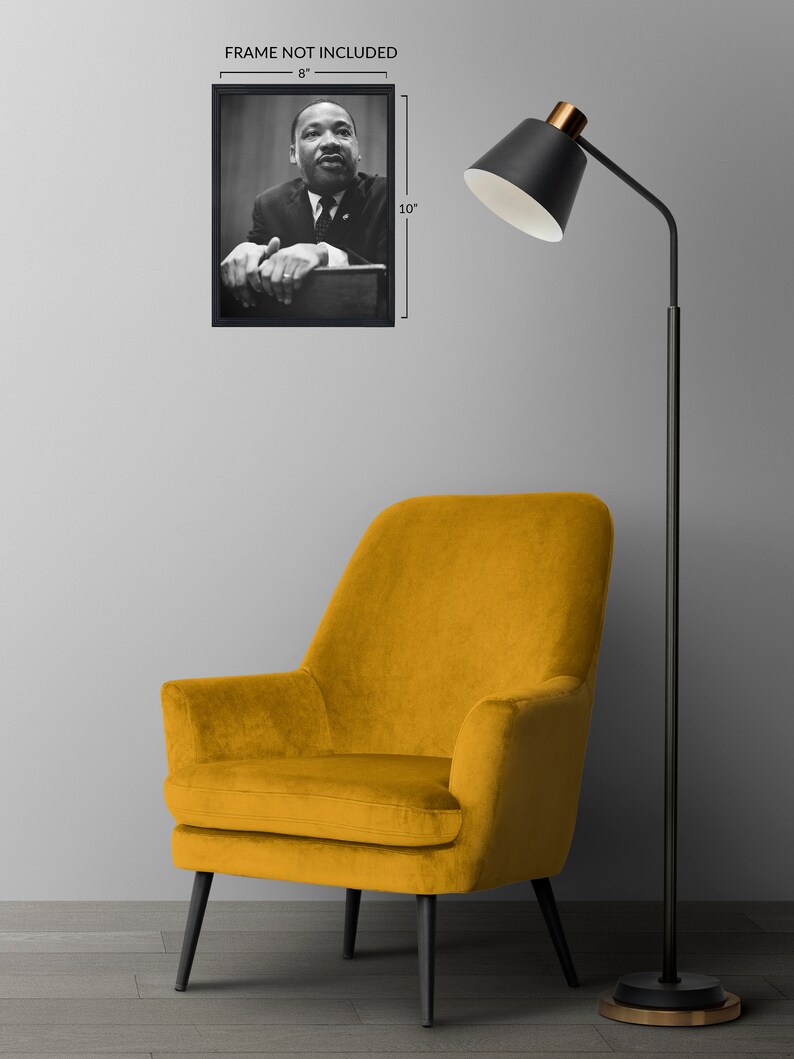 1964 Martin Luther King Jr Photo Print - Doctor Martin Luther King ...