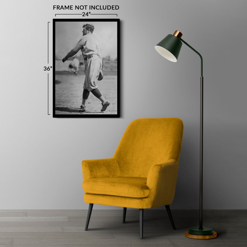 1922 Babe Ruth Photo Print - Old Portrait Photo of Babe Ruth Poster ...