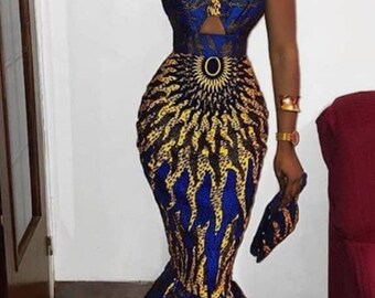 African Queen Dress Etsy