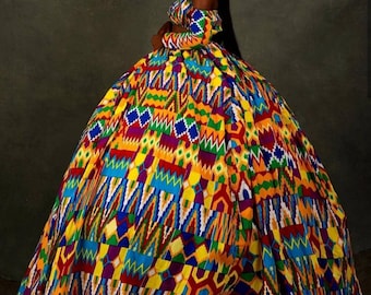ankara ball gown styles