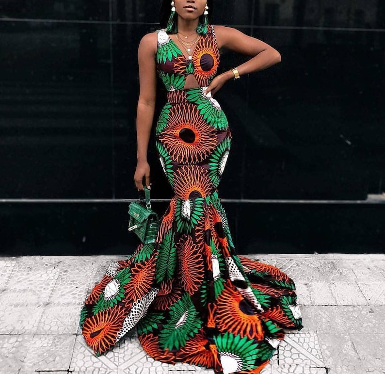 African Maxi Dresses Cheap