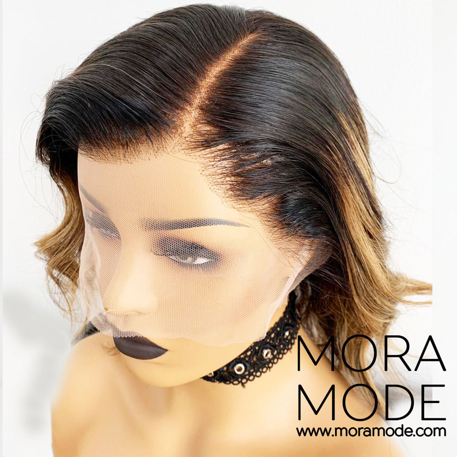 Real Human Hair Wigs UK Real Scalp Hairline Balayage Etsy