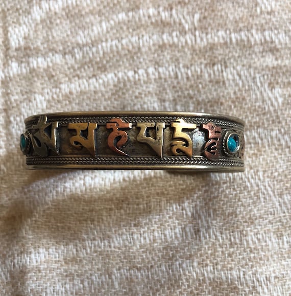 Tibetan mantra bracelet