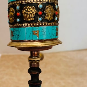 An old Tibetan Prayer wheel