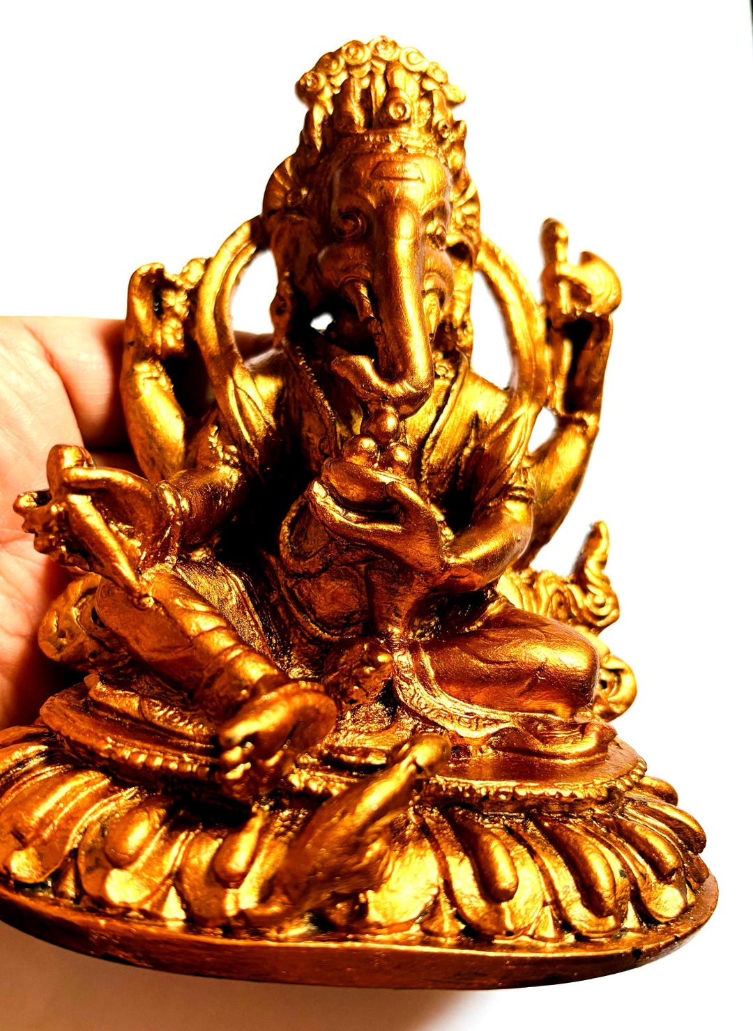 Poly Luck Poly Resin Ganesh, Good Luck, Prosperity, Good Fortune. - Etsy