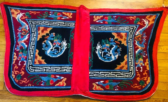 チベット 鳳凰像&龍像 龍と鳳凰 カガマ norbu lingka ノルブリンカ