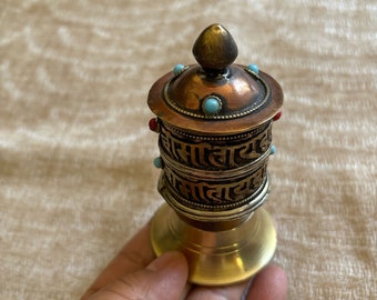 Tibetan prayer wheel