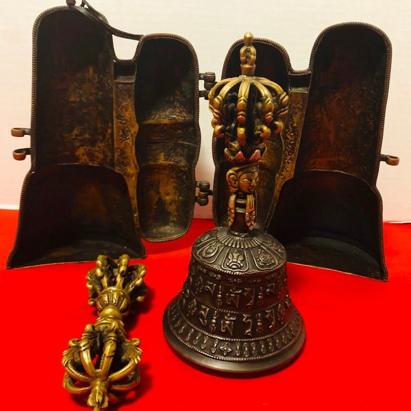 Wonderful, Unique and Traditional Tibetan Bell and Dorje.