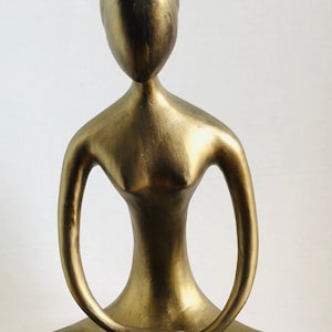 Yoga Posture Statue: Meditation Room Decor/statue/