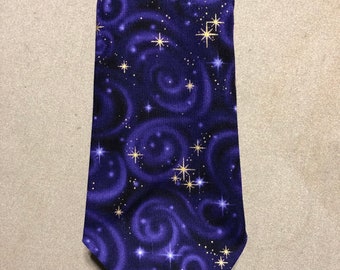 Necktie - Purple Swirl