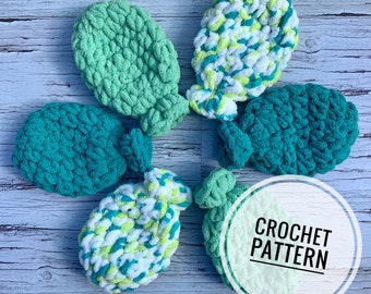 PATTERN - Water Balloons - DIGITAL DOWNLOAD, Crochet Beanie Pattern