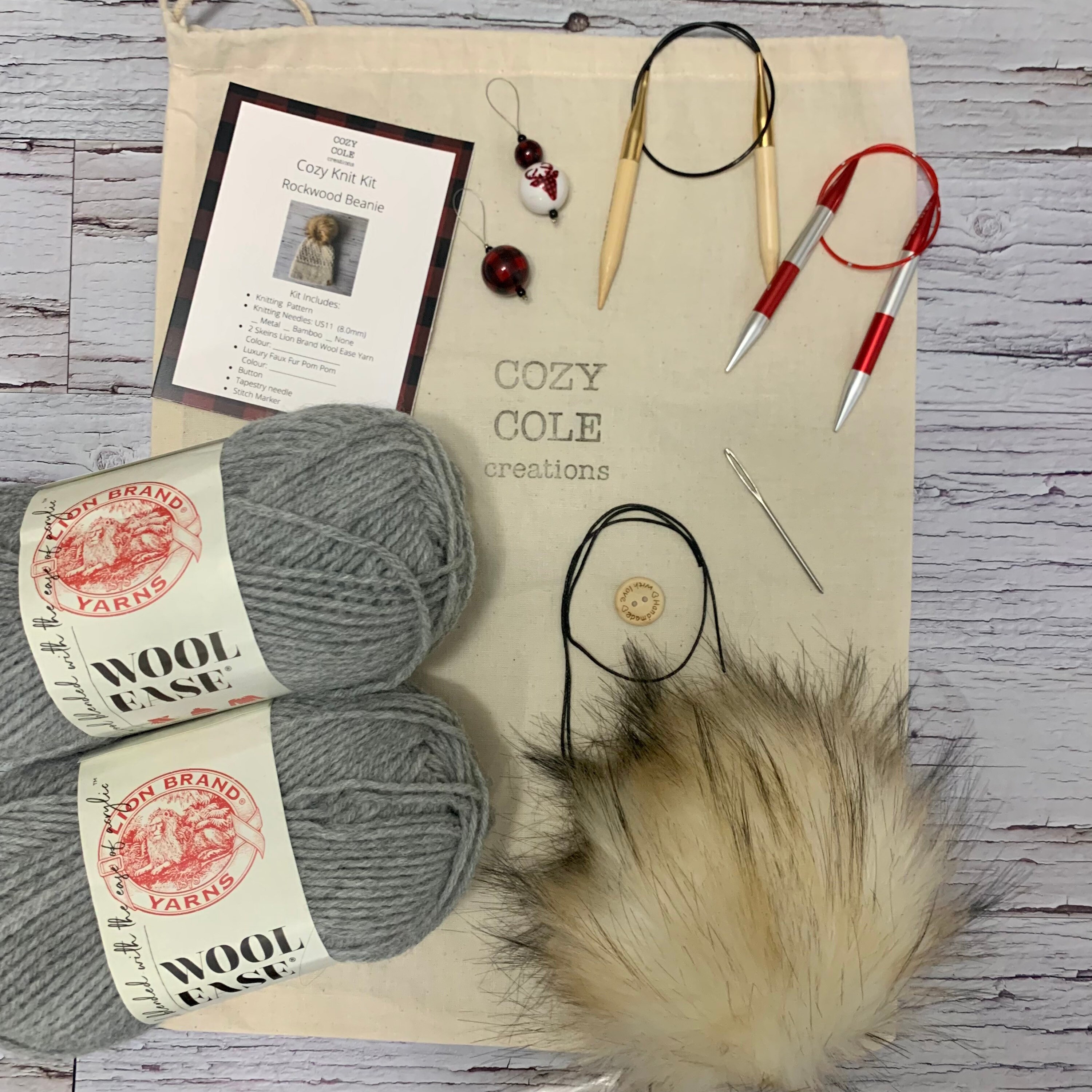 Crochet Beanie Kit, Crochet Hat Kit, DIY Beanie Crochet Kit, DIY Crochet  Kit, Do It Yourself Crochet Kit, Crochet Christmas Gift, Maker Gift 
