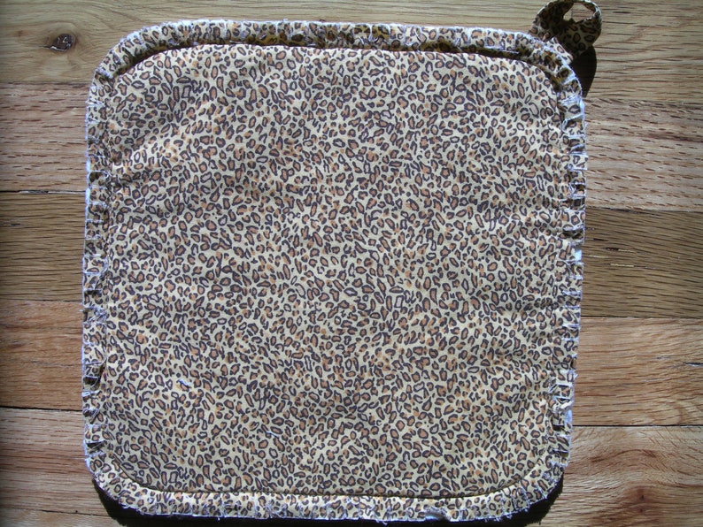 Urban Jungle 10 x 10 MICROWAVEABLE potato wrap A.Henry chic fabric unisex gift multipurpose quilted cotton potholder HOT PAD