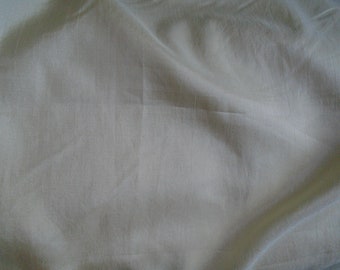 Oyster colored polyester dress lining fabric, light weight fabric, slip or costume fabric, multi purpose light weight fabric by the yard