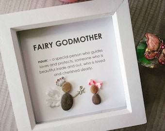 Godmother gifts / Godmother gifts ireland / Godmother proposal / Godmother quotes / fairy godmother gifts / Fairy godmother / pebble art