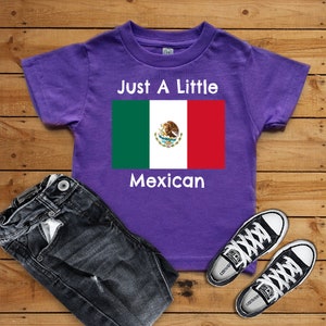 Süße kleine mexikanische Kinder Shirt, süße mexikanische Shirt, mexikanische Kinder T-Shirt, Geburtstag Kinder Geschenk, mexikanische Flagge Kinder Shirt, mexikanische Kinder, süße Mexica