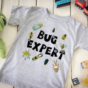 Bug Expert Shirt, Bug Shirt, Insect Shirt, Bug Catcher Shirt, Boy&#39;s Bug Shirt, Boy&#39;s Shirt, Camping Shirt, Toddler Shirt