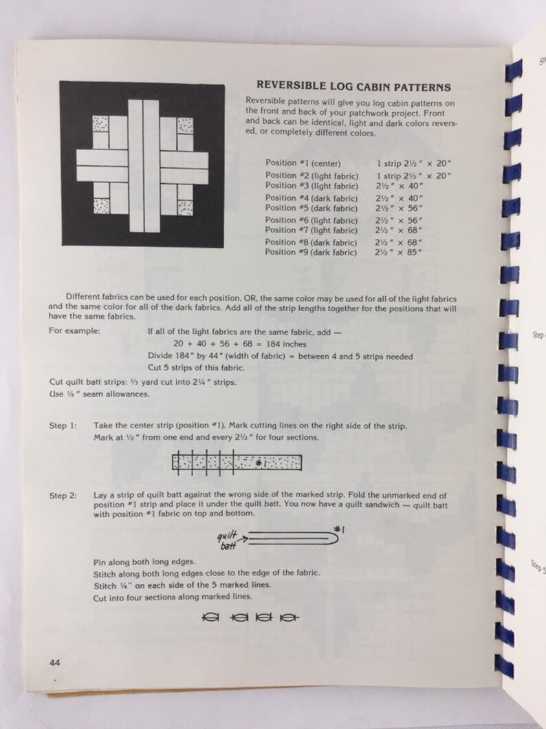 Patchwork Quilting Course Basics Quilt Like A Pro Book 1983