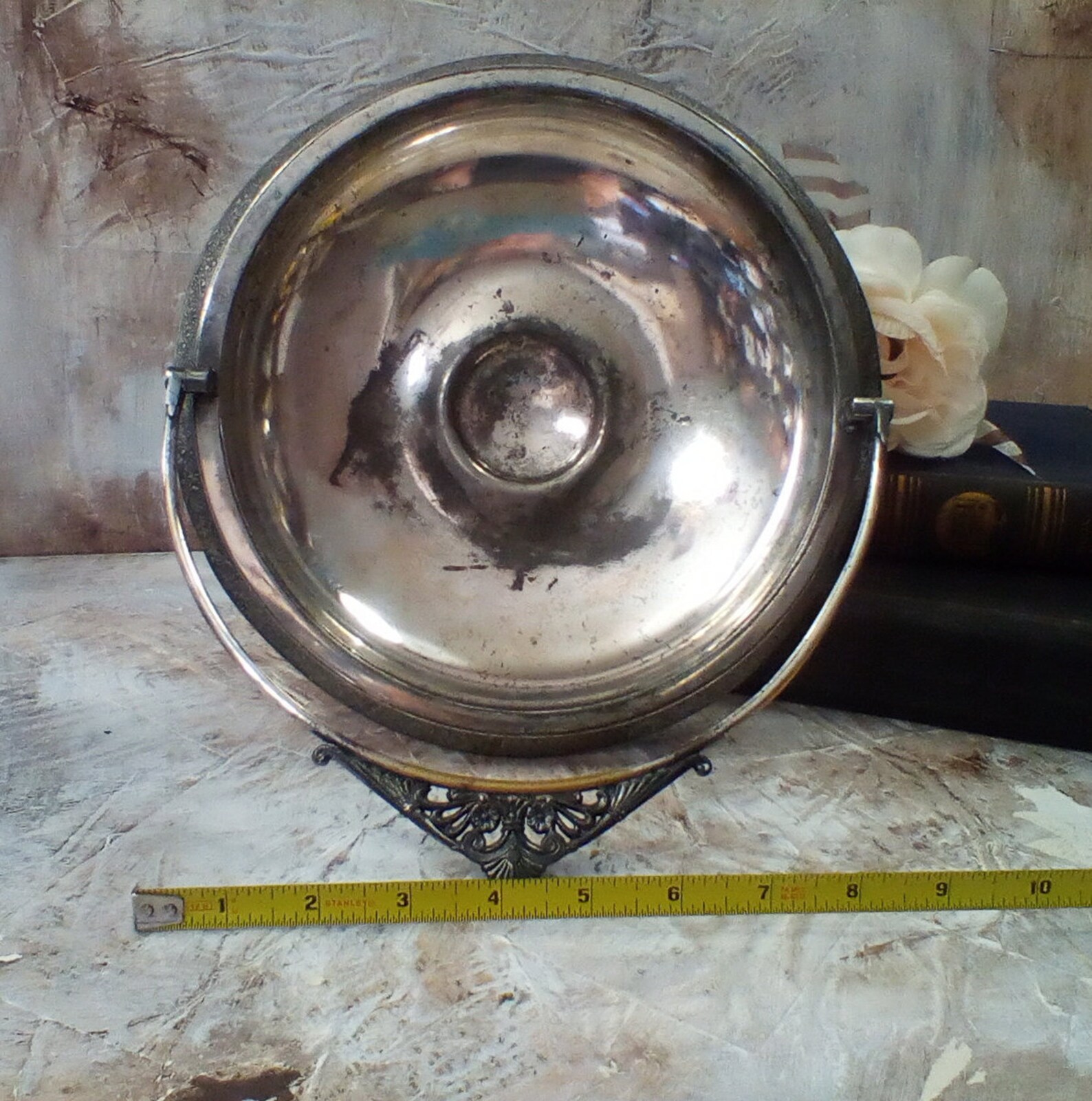 Antique Silver Plate Brides Basket Middletown Plate 19th Etsy