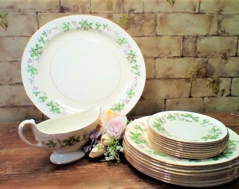 Vintage homer laughlin porcelain dishes sold separately, 1949 great condition