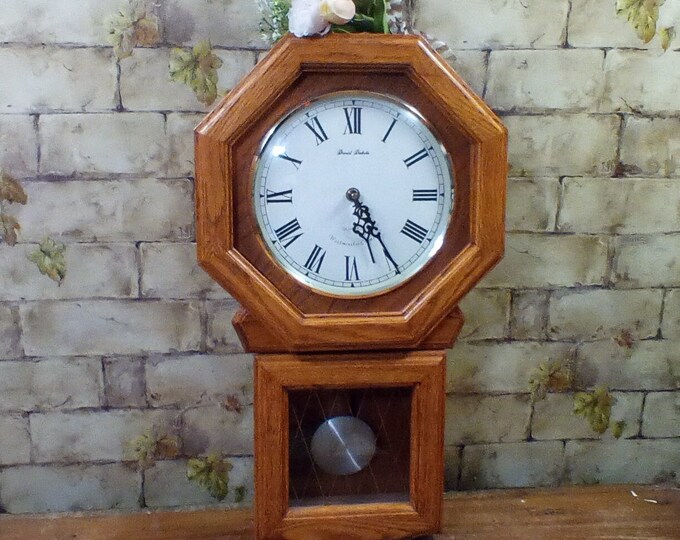 Vintage Daniel Dakota Westminster Wall Clock, 23 1/2 X 13 1/2 Chimes on Hour Etsy