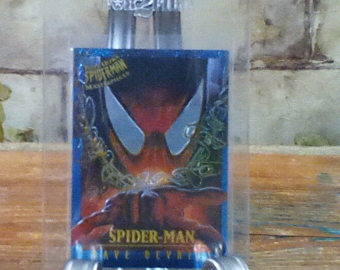 Vintage Spiderman Trading Card, 1995 Fleer Ultra Spiderman Masterpieces, 4 of 9, Near Mint Etsy