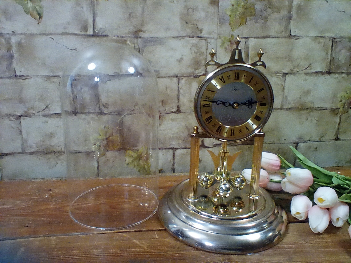 Vintage Anniversary Clock Chimes on the Hour Elgin Mantel Etsy