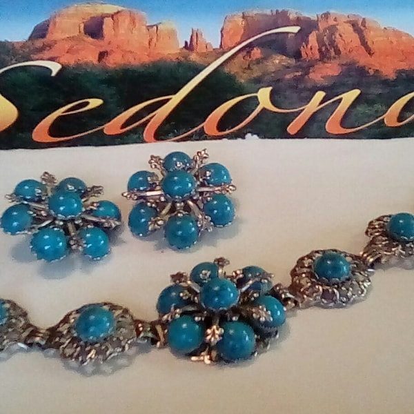 Turquoise Costume Jewelry Etsy