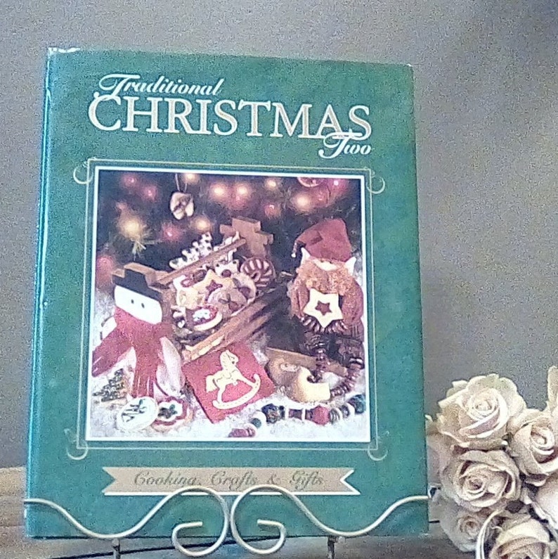 Vintage Christmas Book Recipes and Crafts and Decorating Etsy