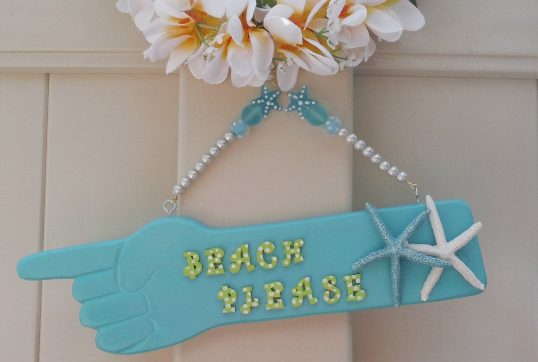 Beach Sign - Etsy