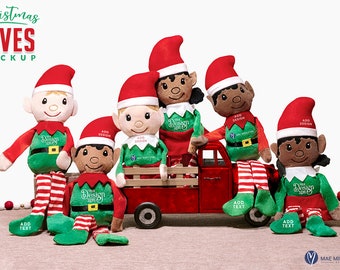 stuffed elf dollar tree