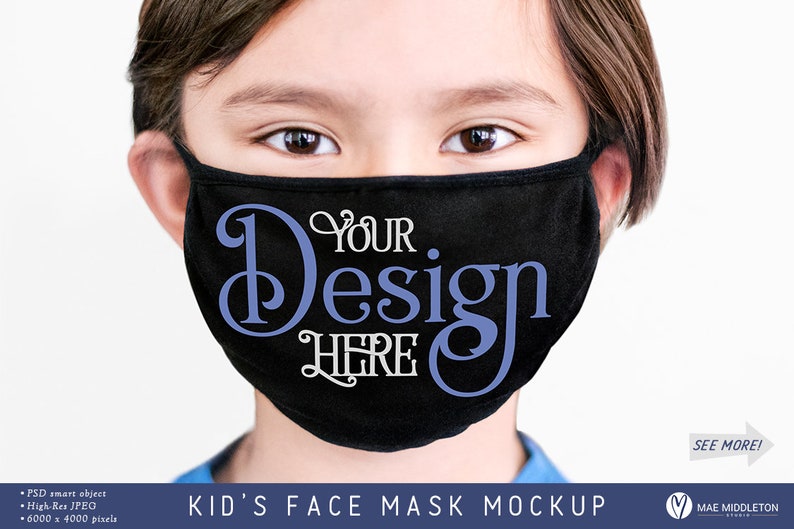 Download Face Mask Mockup Psd Jpg Files Etsy