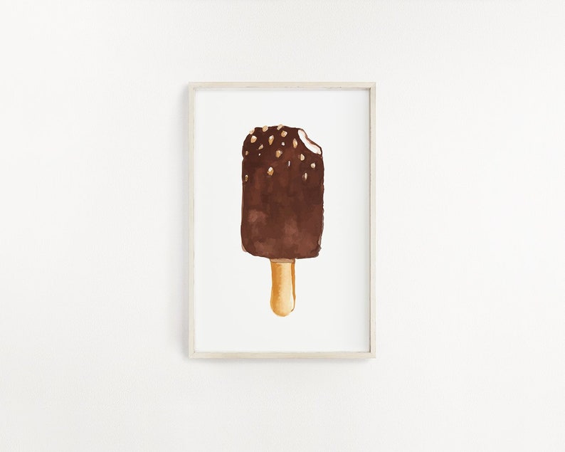 Watercolor Ice Product Bar Wall Print - Popsicle Printable Artwork graphic about Popsicle Printable referred to as Watercolor Ice Product Bar Wall Print - Popsicle Printable Artwork