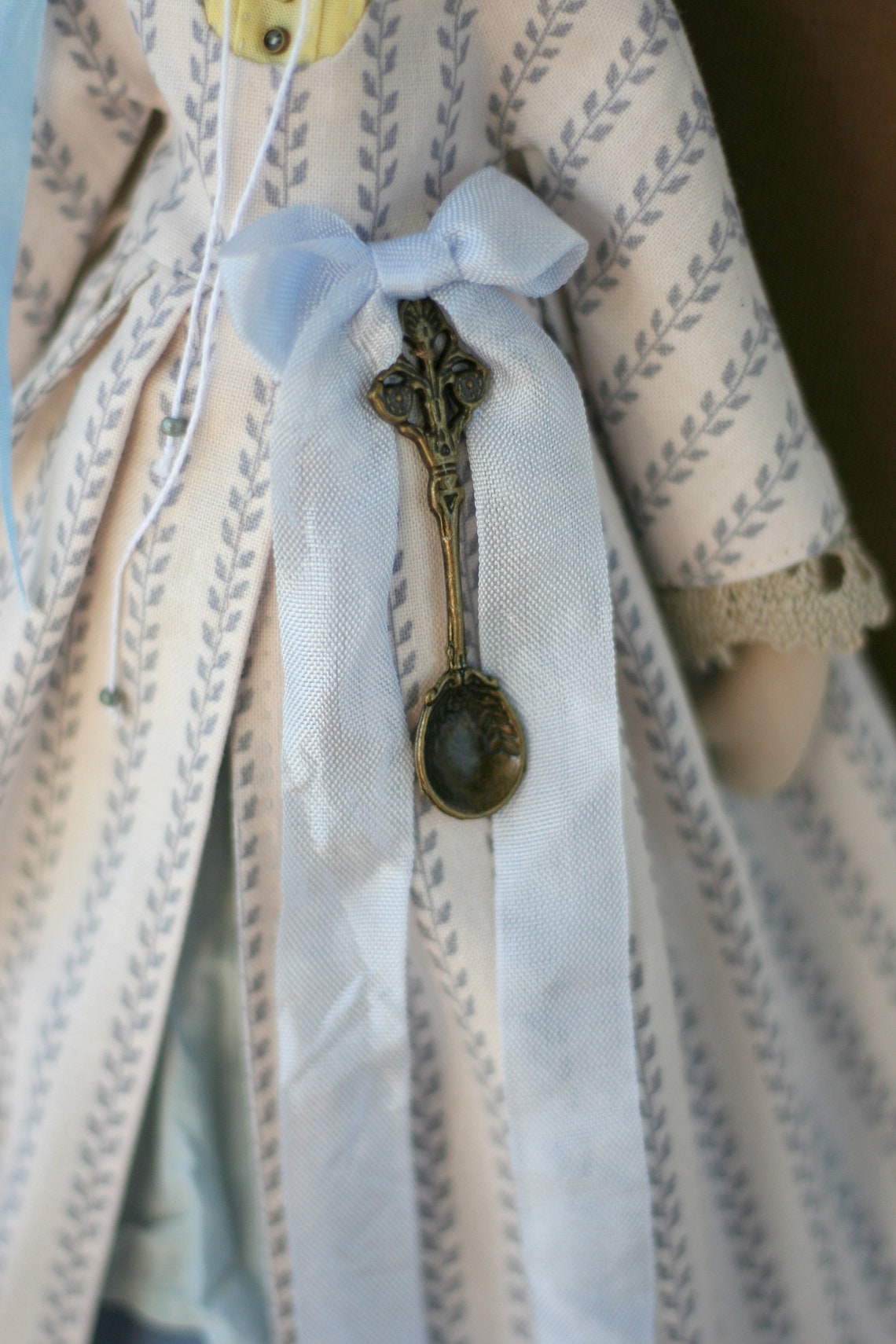 Wall hanging framed doll Fairy tale Pollyanna stile decor | Etsy