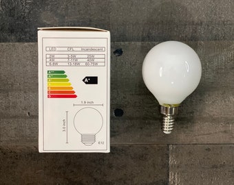 LED 4W E12 Dimmable Candelabra Bulb