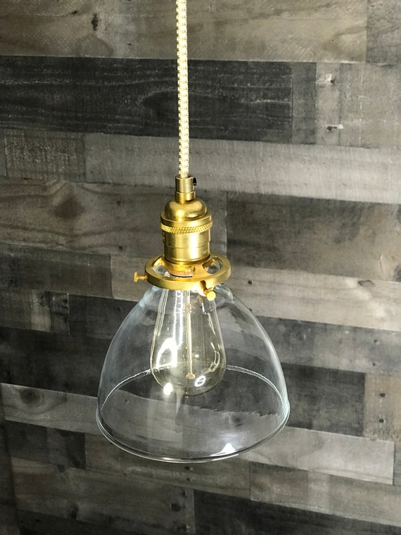 Penny Modern 6 Inch Glass Shade Pendant